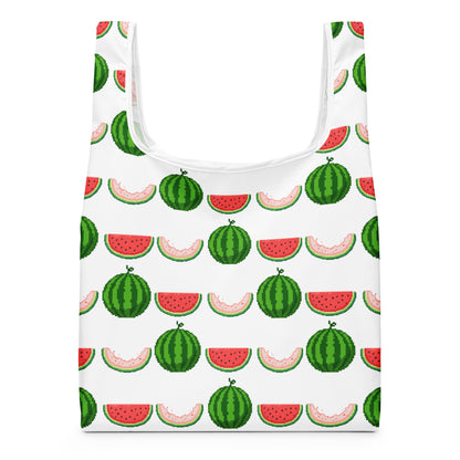 Dot watermelon shopping bag - detail | WITH HEELS