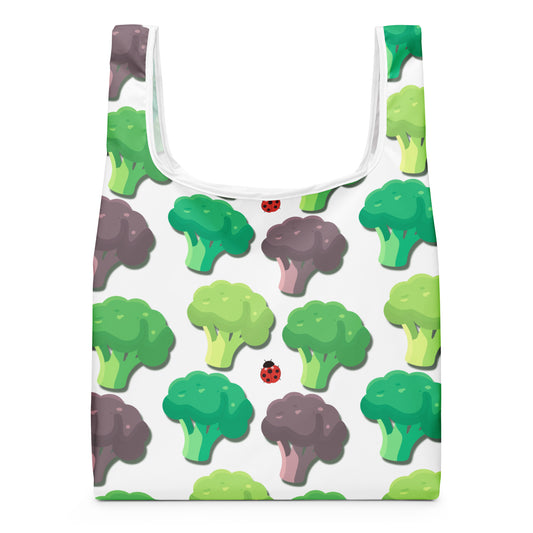 ブロッコリープリントのトートバッグ / Broccoli print tote bag