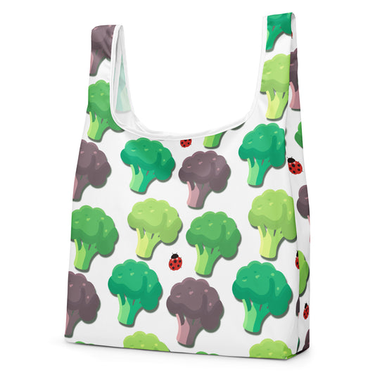 ブロッコリープリントのトートバッグ / Broccoli print tote bag
