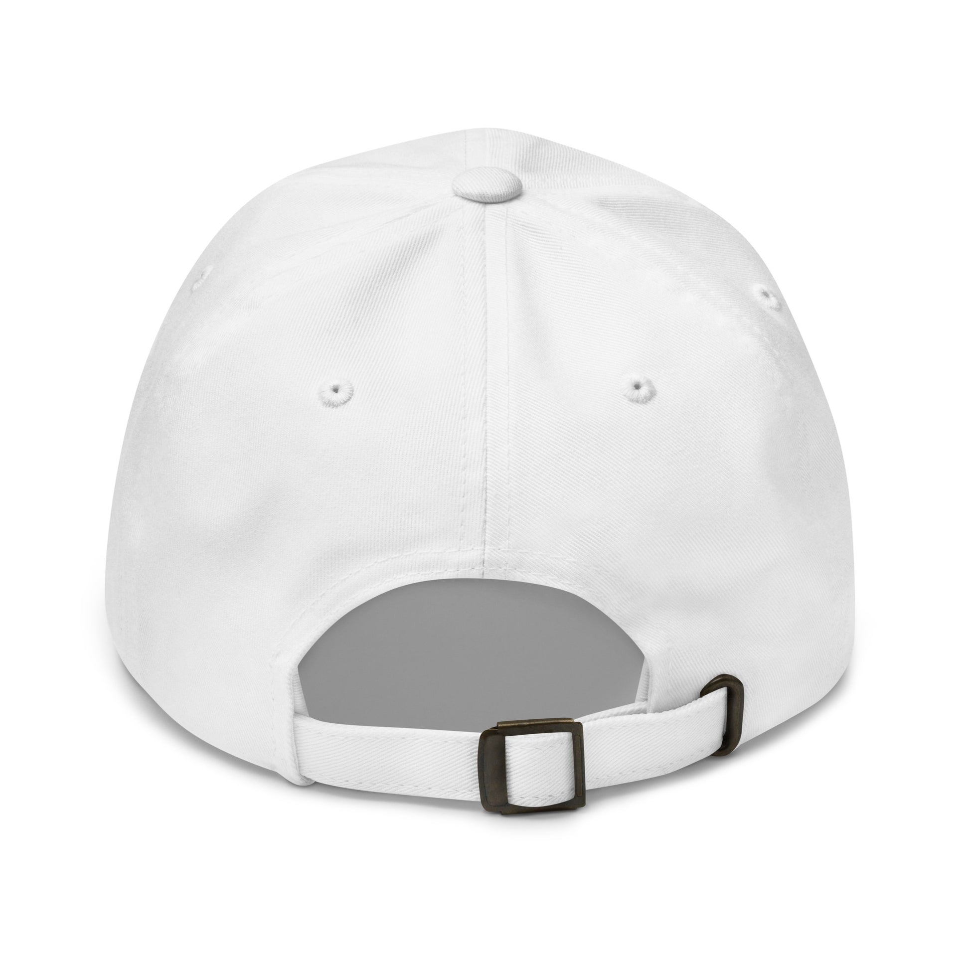 W/HEELS Logo Embroidered Cap White – Navy Embroidery